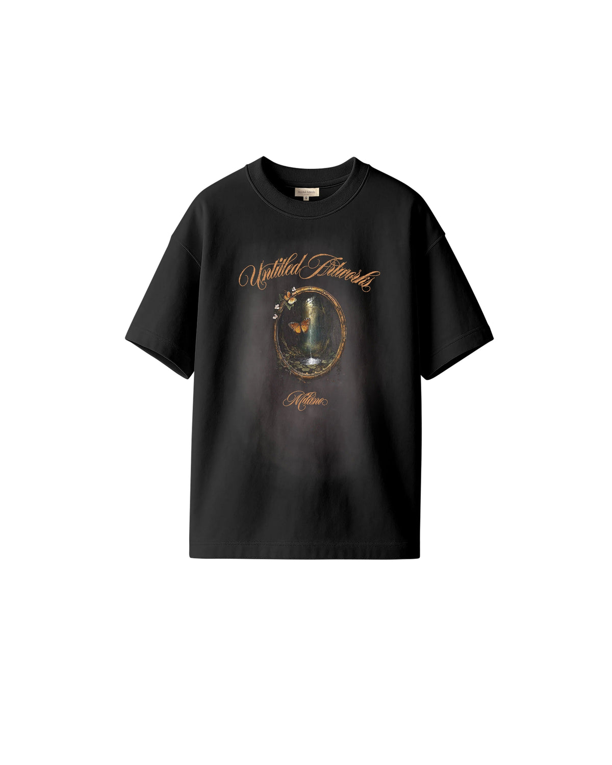 【Untitled Artworks】Tee Butterfly Black