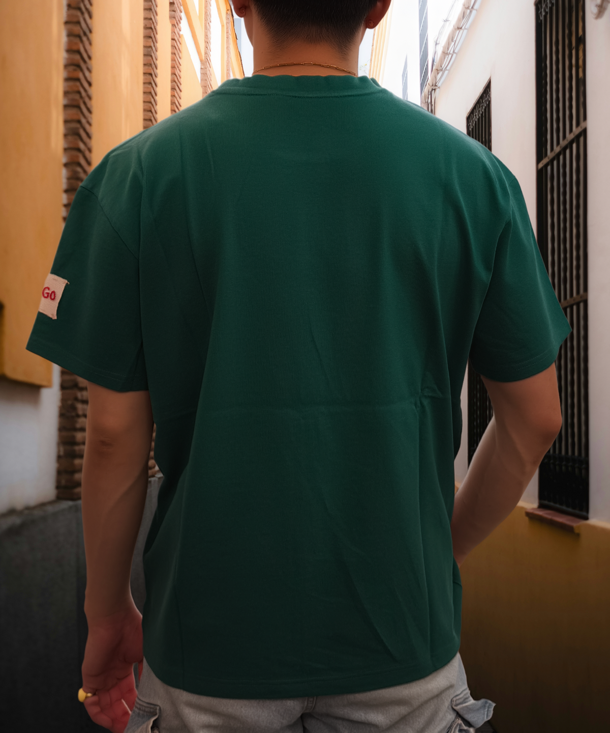 【LONGO】Printed T-shirt