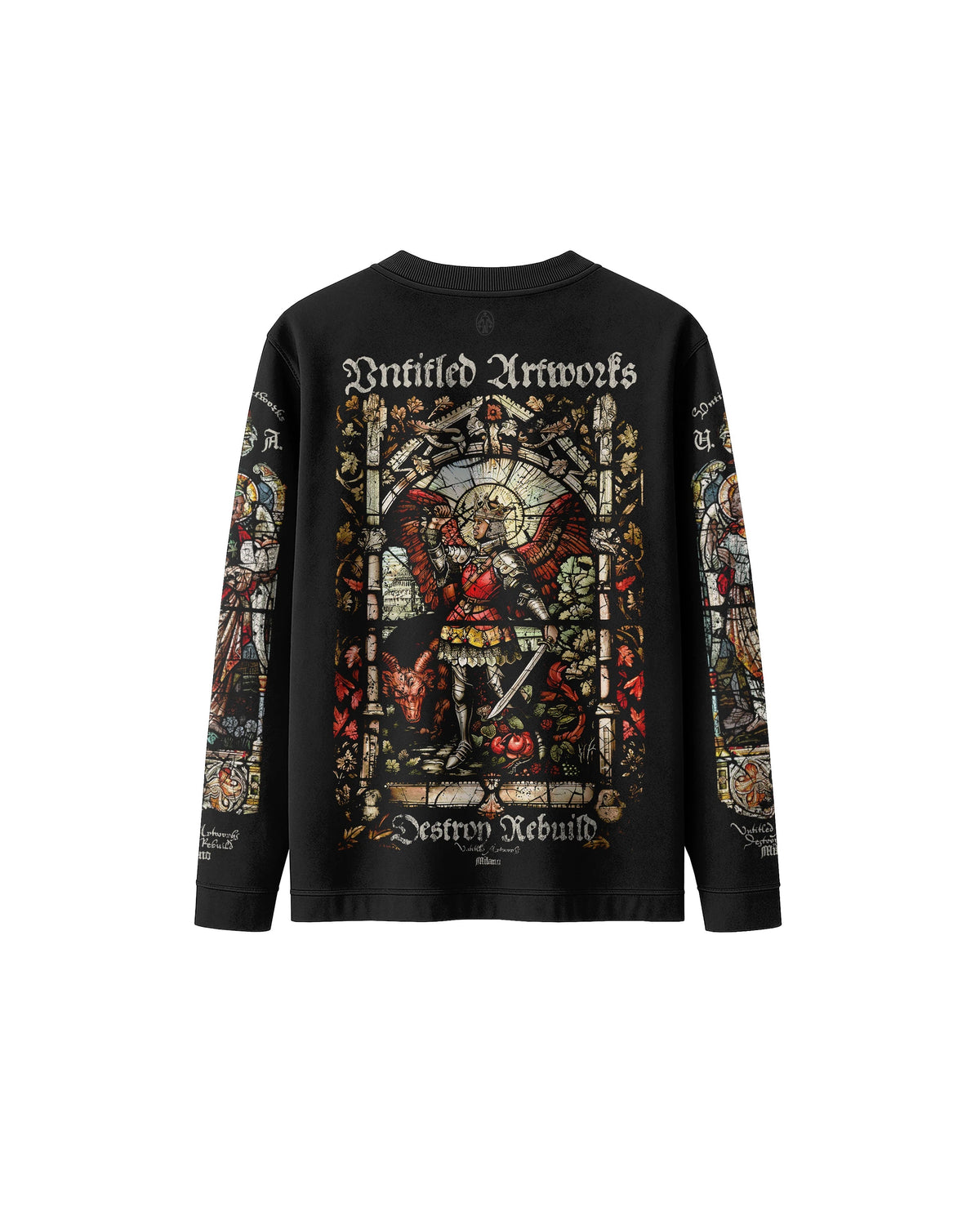 【Untitled Artworks】Tee Long Sleeve Cathedral Black
